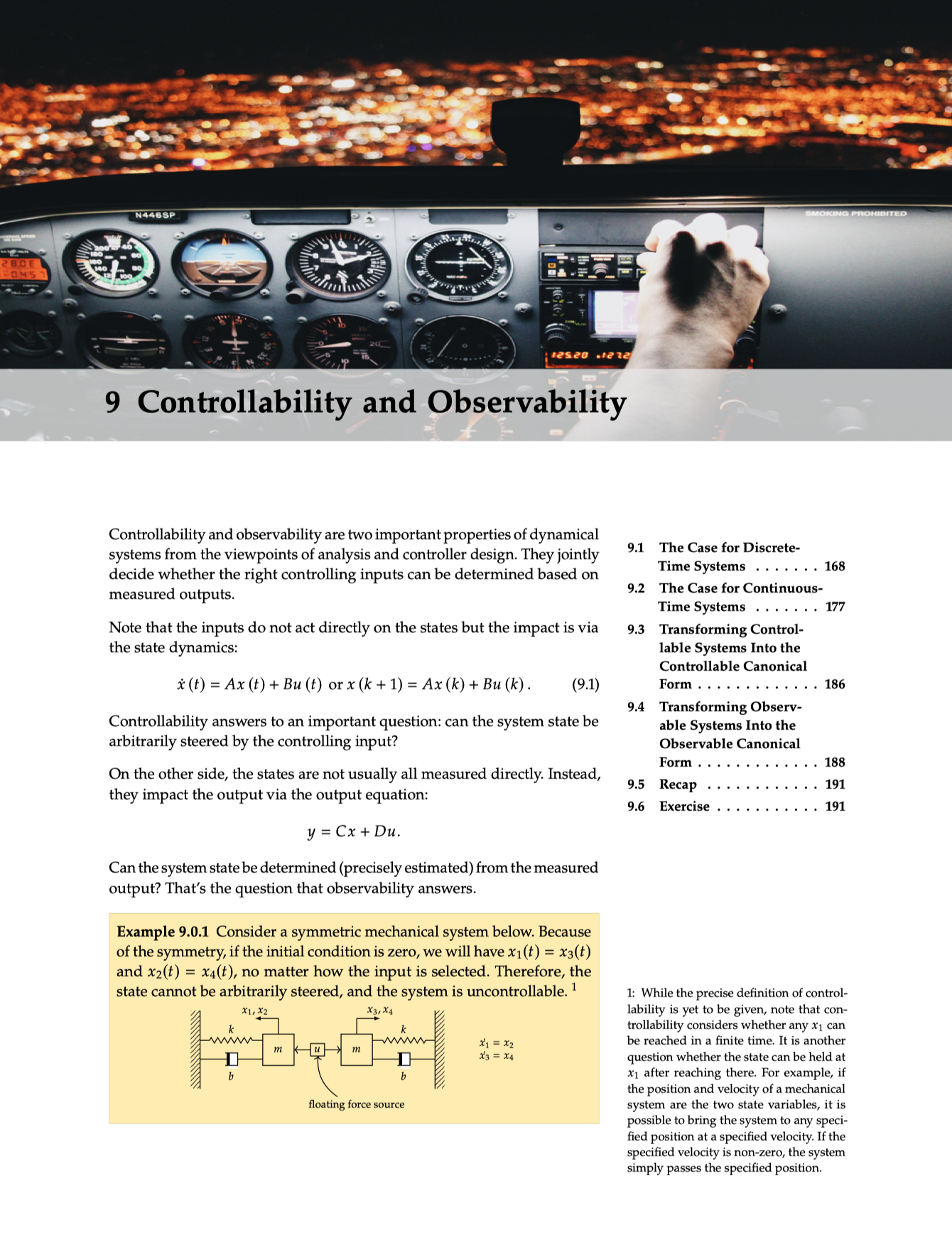 Controllability and observability