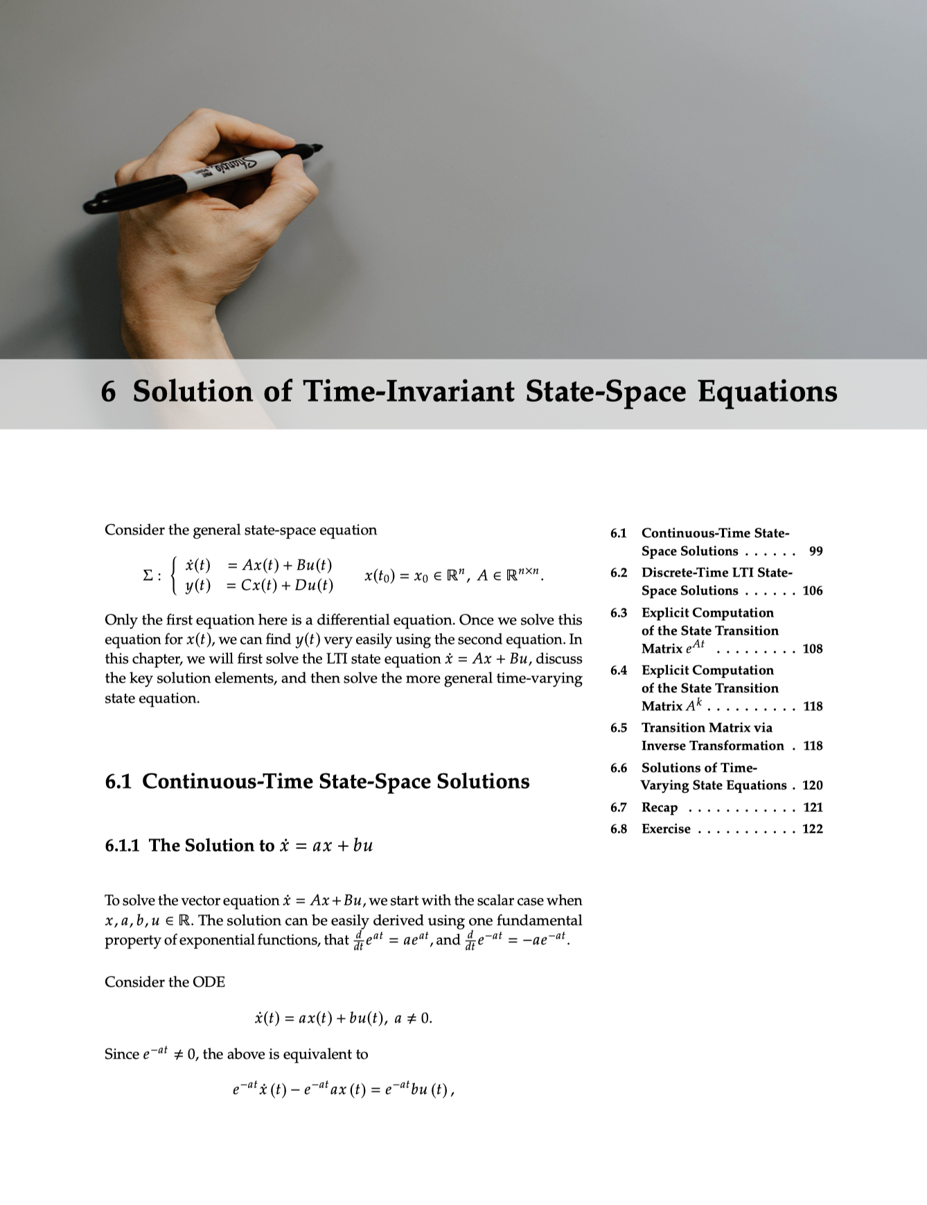 State-space solution
